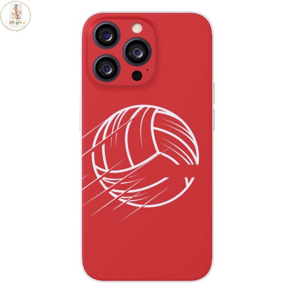 Ốp lưng iphone bóng đá in theo yêu cầu màu đỏ dành cho iPhone 7/8/X/XS/11/12/13/14